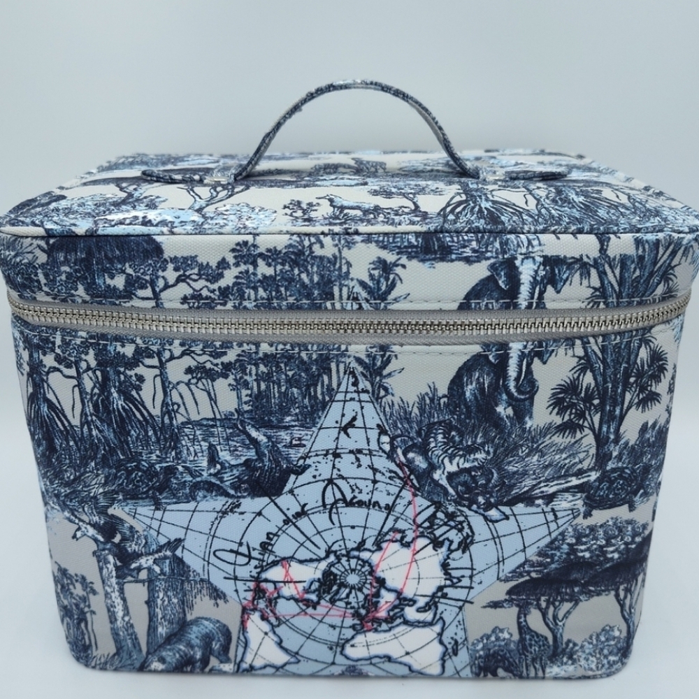 NEW DIOR "Around the World" Vanity/ Train Case/ Travel Organizer - Picture 7 of 16